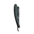 Professional Straight Edge Razor - Black Designed Plastic Handle - Men's Shaving Razor