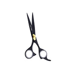 KS Professional Edge Shear - 6.5 Inch - Stainless Steel - Black - Gold Adjustable Screw