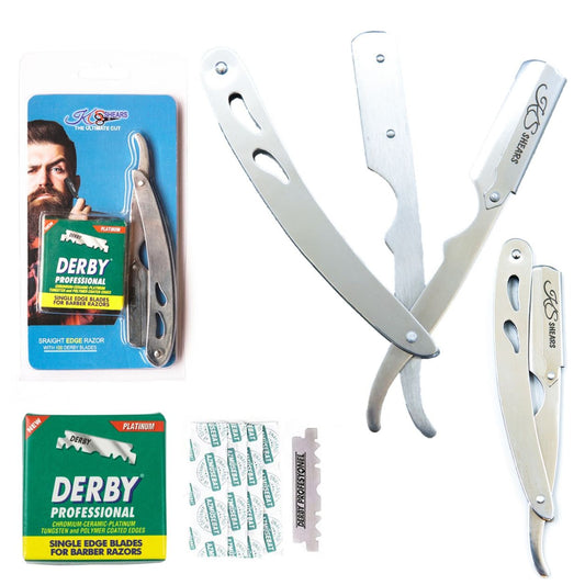 Full Polished Razor For Barber - Straight Edge Razor