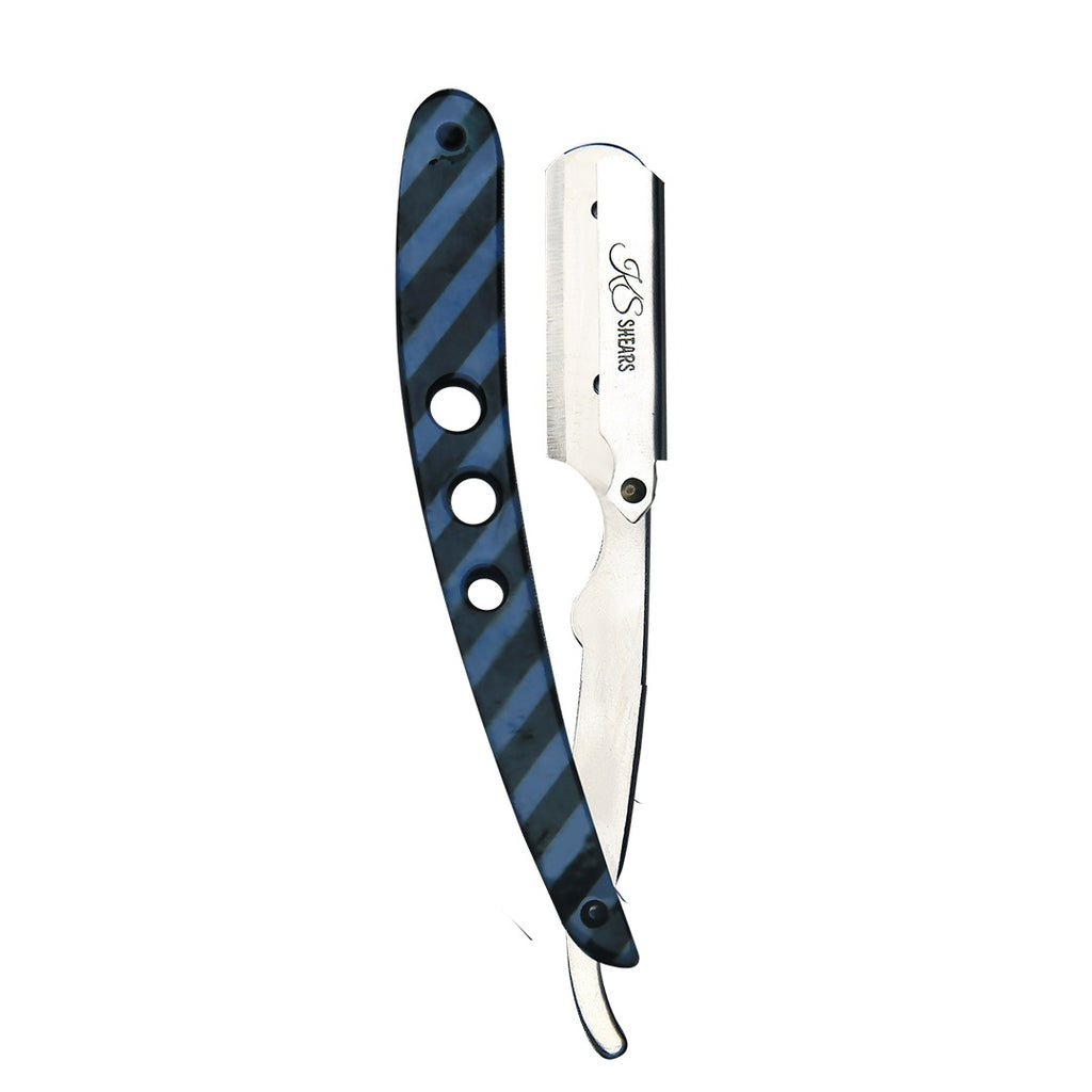 Professional Straight Edge Razor - Circular Hole Handle - Barber Razor