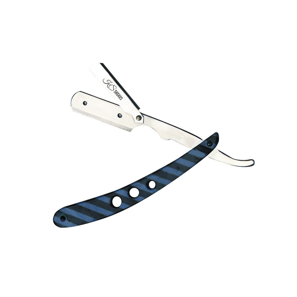 Professional Straight Edge Razor - Circular Hole Handle - Barber Razor