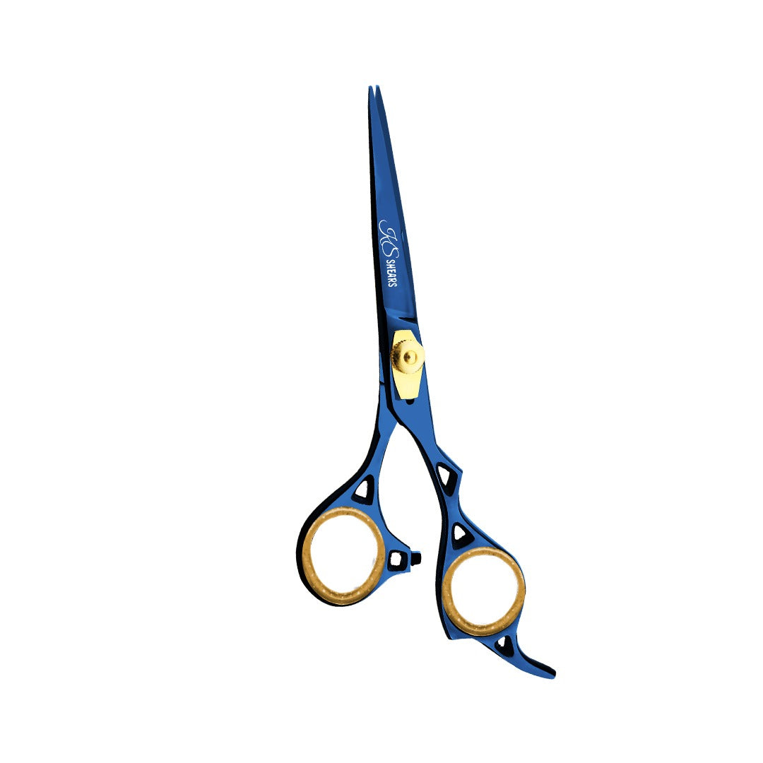 KS Professional Edge Shear - 6.5 Inch - Stainless Steel - Blue - Stylish Look