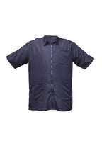 Professional Barber Black Jacket - Collar - Full Zipper - Best Apparel For Barbers