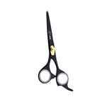 KS Professional Edge Shear - 6.5 Inch - Stainless Steel - Black - Gold Adjustable Screw